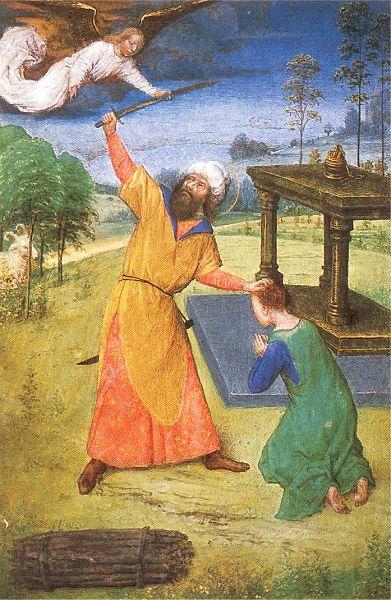 Marmion, Simon The Sacrifice of Isaac Spain oil painting art